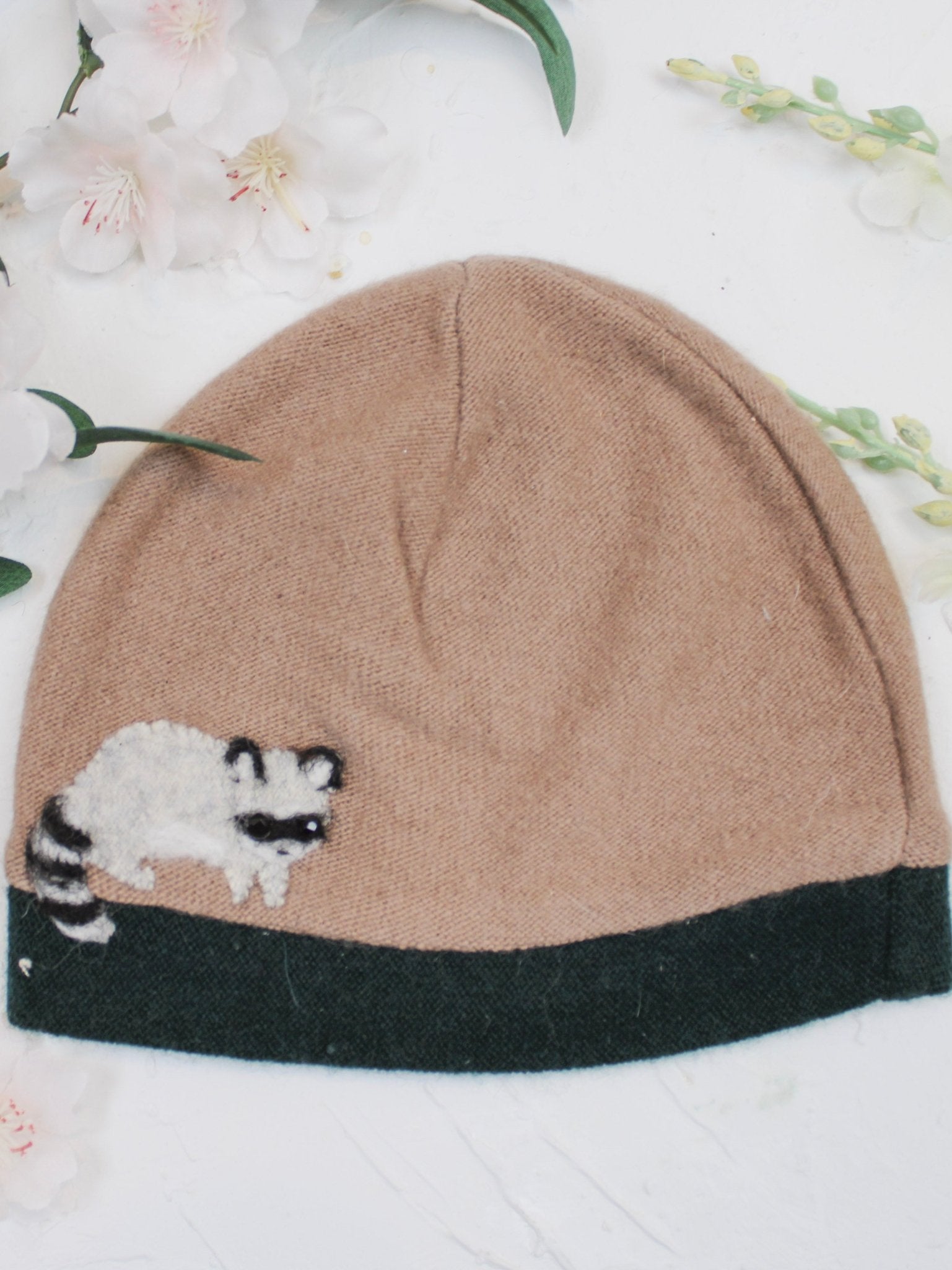 Raccoon Cashmere Hat - Baby - Che Cose Belle