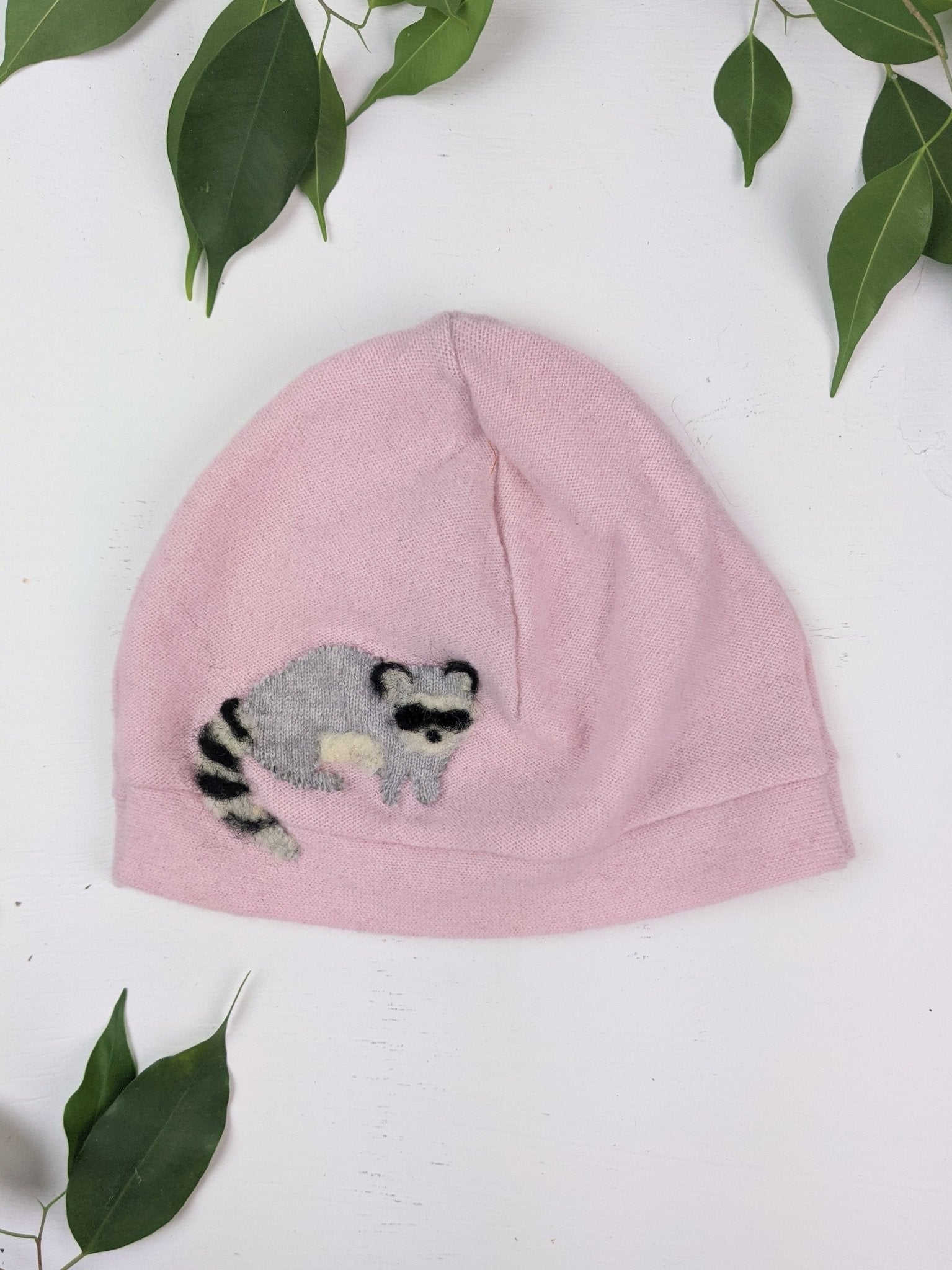 Raccoon Cashmere Hat - Baby - Che Cose Belle