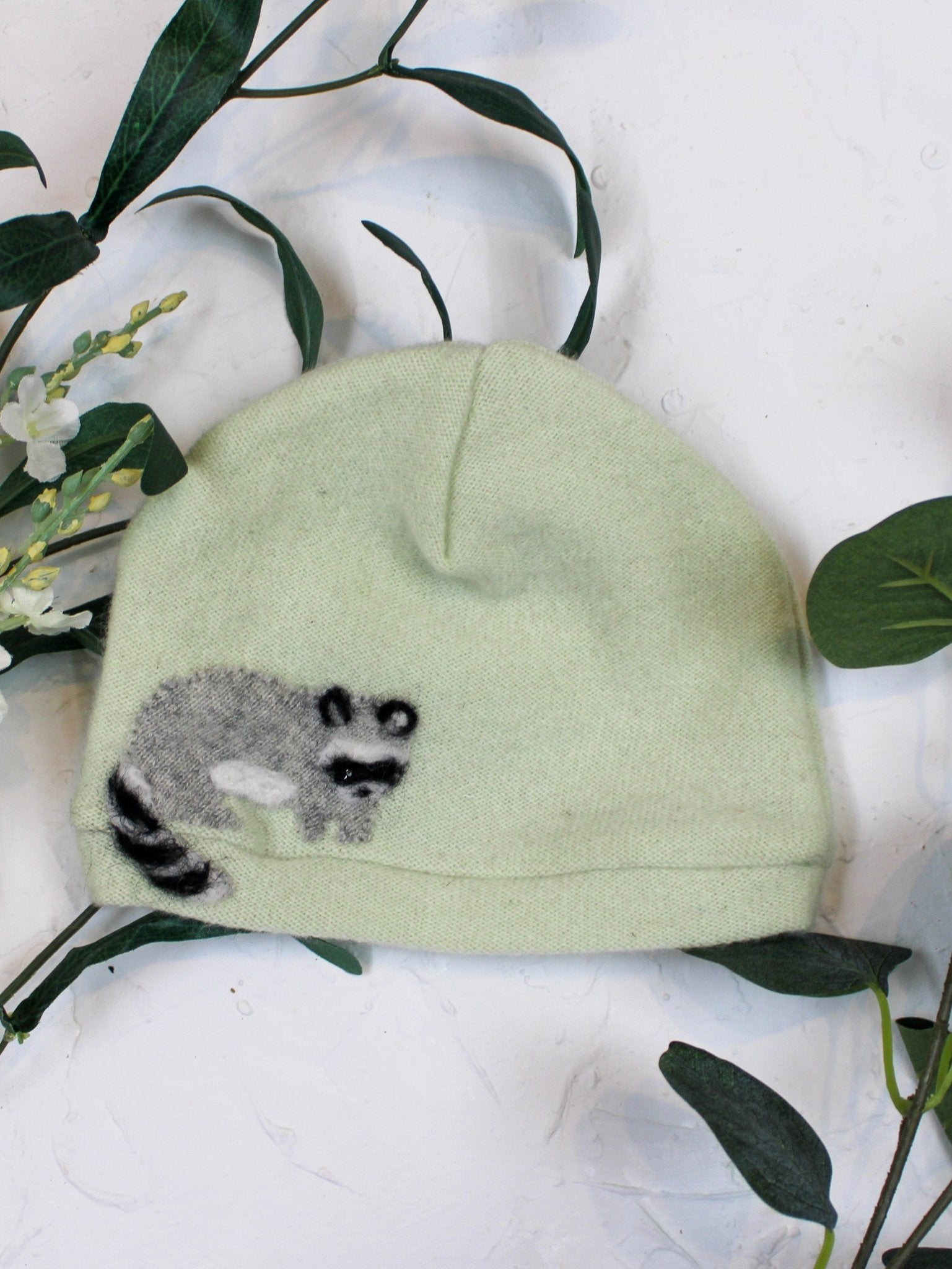 Raccoon Cashmere Hat - Baby - Che Cose Belle