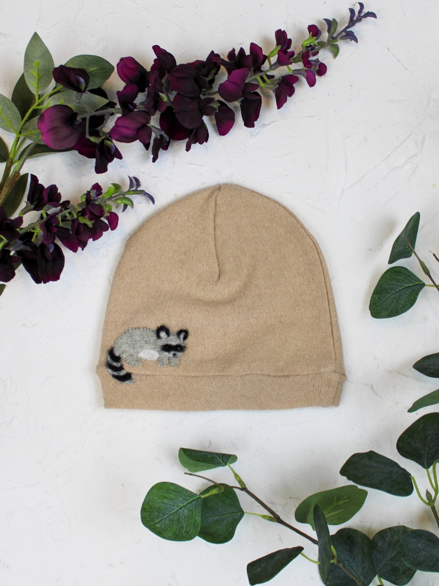 Raccoon Cashmere Hat - Child - Che Cose Belle