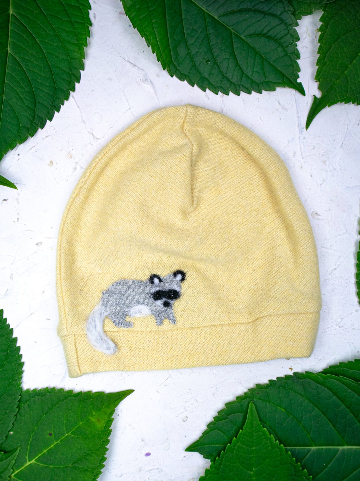 Raccoon Cashmere Hat - Child - Che Cose Belle