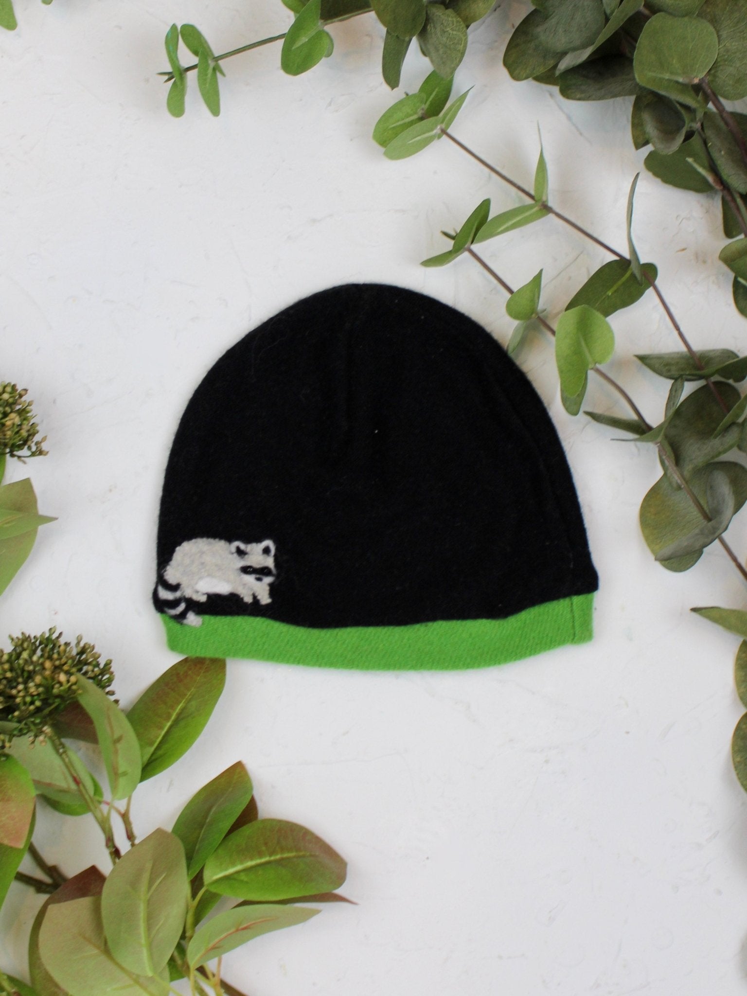Raccoon Cashmere Hat - Child - Che Cose Belle