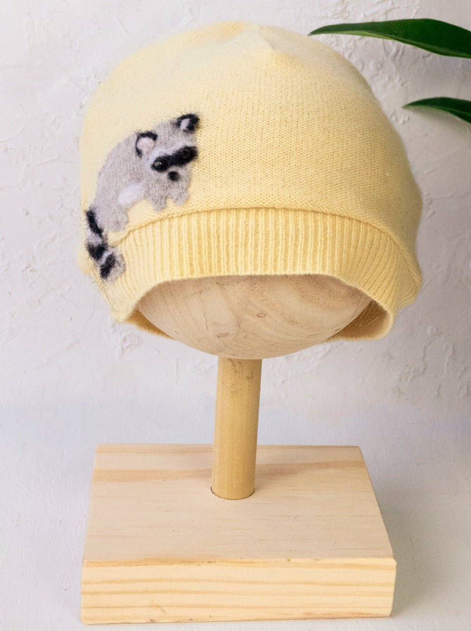 Raccoon Cashmere Hat - Toddler - Che Cose Belle