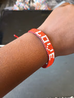 Radiant Love Hand Beaded Friendship Bracelet - Che Cose Belle