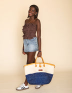 Rain and Peace Nourishment Handmade Sisal Straw Basket - Che Cose Belle