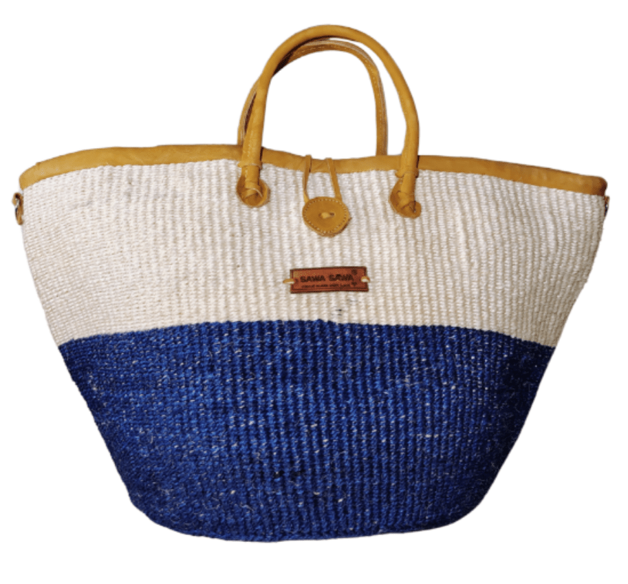 Rain and Peace Nourishment Handmade Sisal Straw Basket - Che Cose Belle