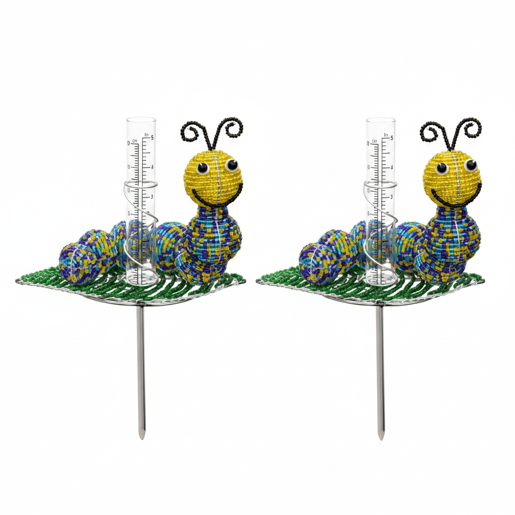 Rain Gauge, Caterpillar (Set of 2) - Che Cose Belle