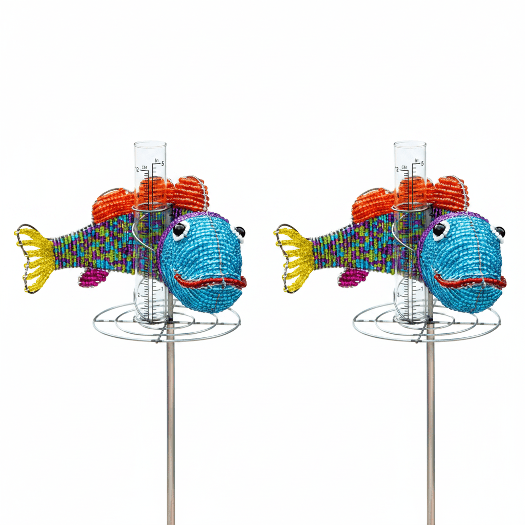 Rain Gauge, Fish (Set of 2) - Che Cose Belle