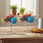Rain Gauge, Fish (Set of 2) - Che Cose Belle