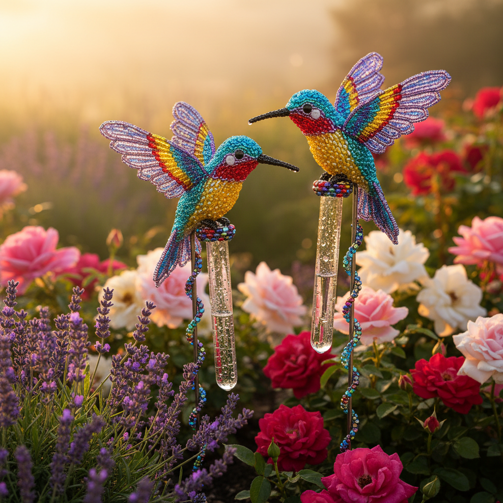 Rain Gauge, Hummingbird (Set of 2) - Che Cose Belle