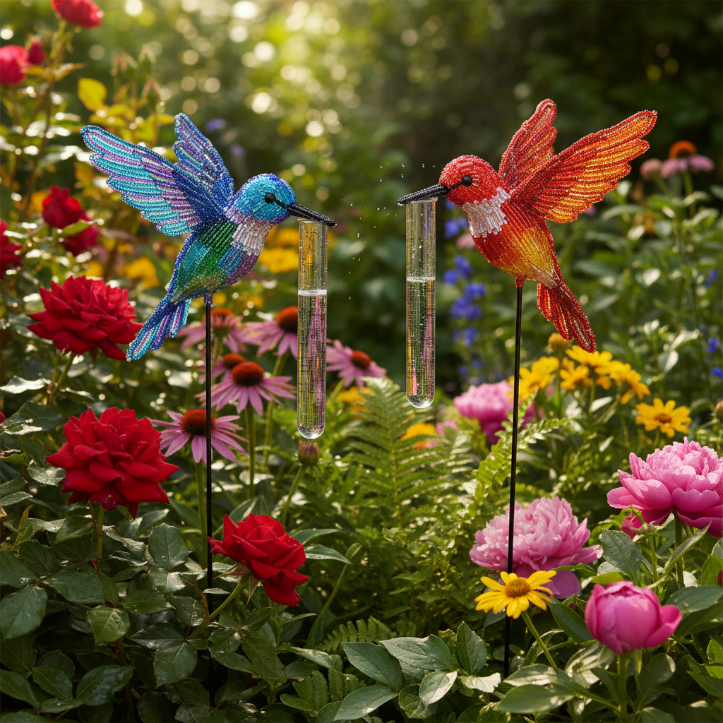 Rain Gauge, Hummingbird (Set of 2) - Che Cose Belle