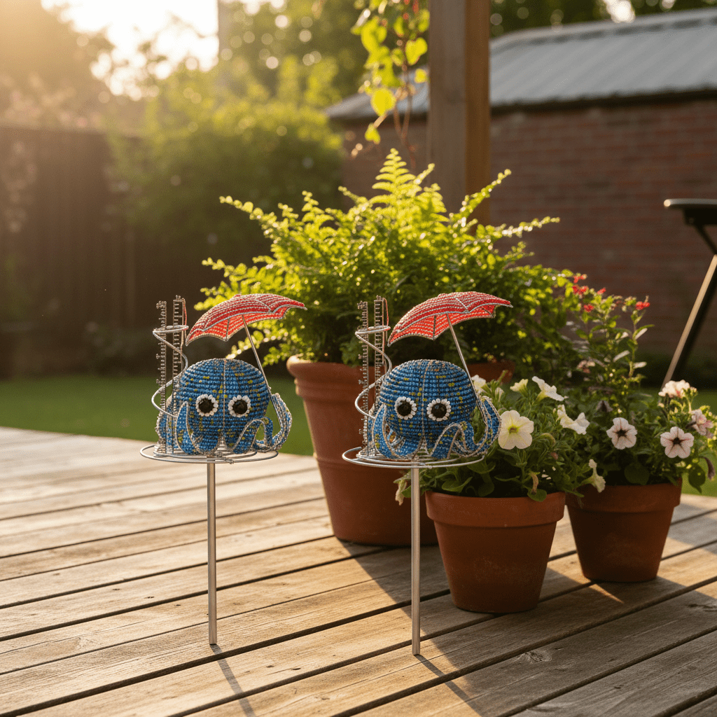 Rain Gauge, Octopus (Set of 2) - Che Cose Belle