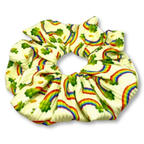 Rainbow Clover St Patrick's Day Scrunchie - Che Cose Belle