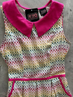 Rainbow Drop Collared Dress - Che Cose Belle