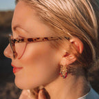 Rainbow Fringe Earrings - Che Cose Belle