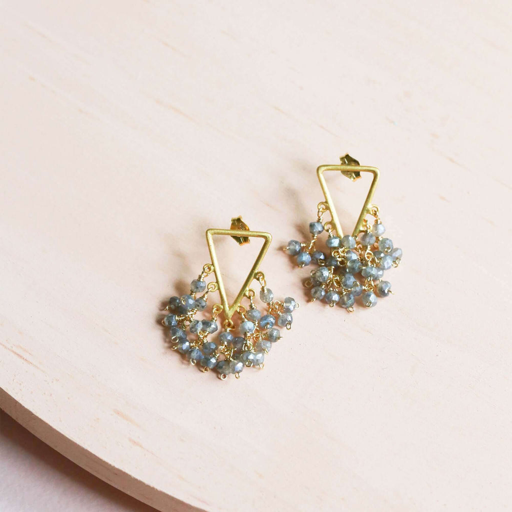 Rainbow Fringe Earrings - Che Cose Belle