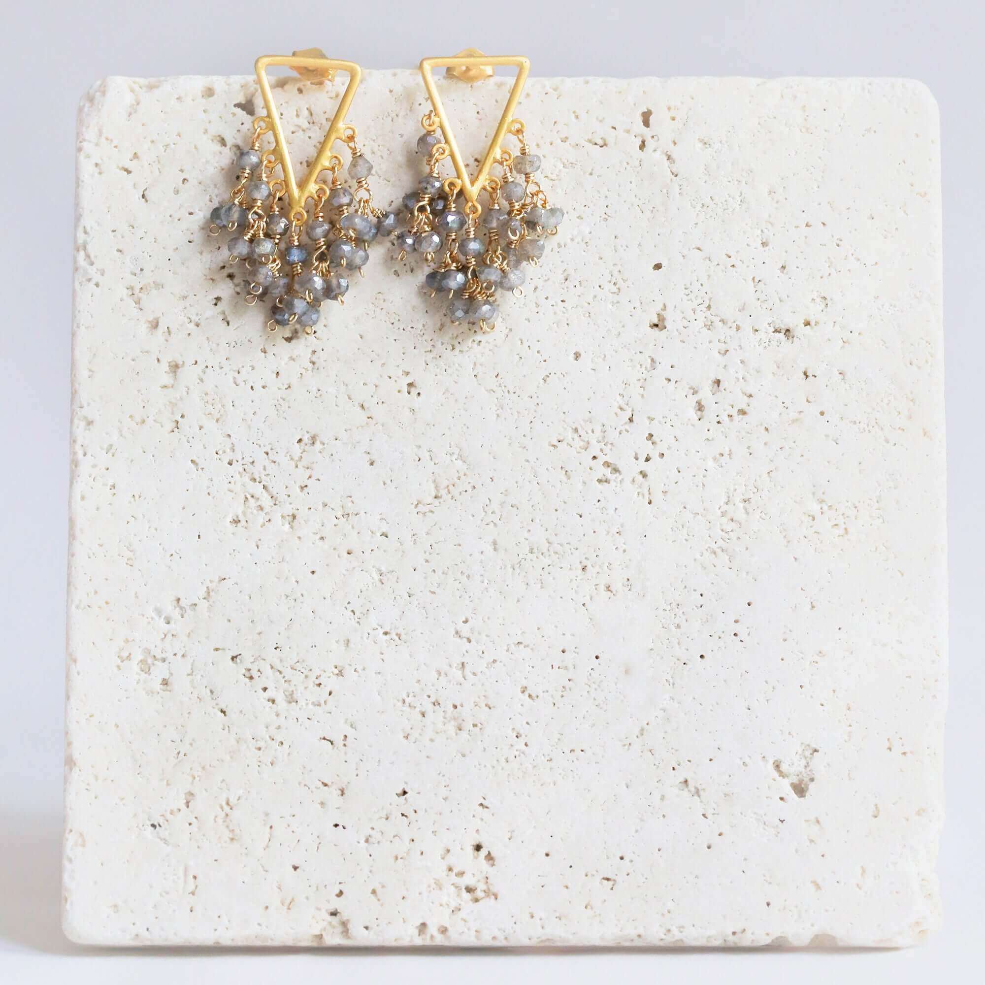 Rainbow Fringe Earrings - Che Cose Belle
