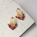 Rainbow Fringe Earrings - Che Cose Belle