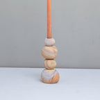 Rainbow Sandstone Taper Holder - Che Cose Belle