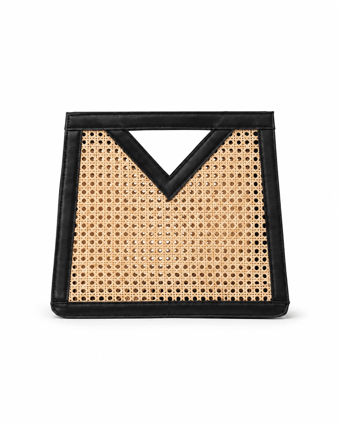 Raja Leather and Cane Handbag - Che Cose Belle