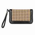 Raja Leather and Cane Wallet - Che Cose Belle