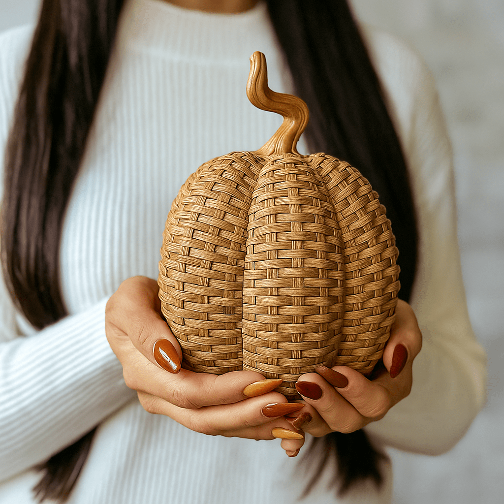 Rattan Pumpkins - Che Cose Belle