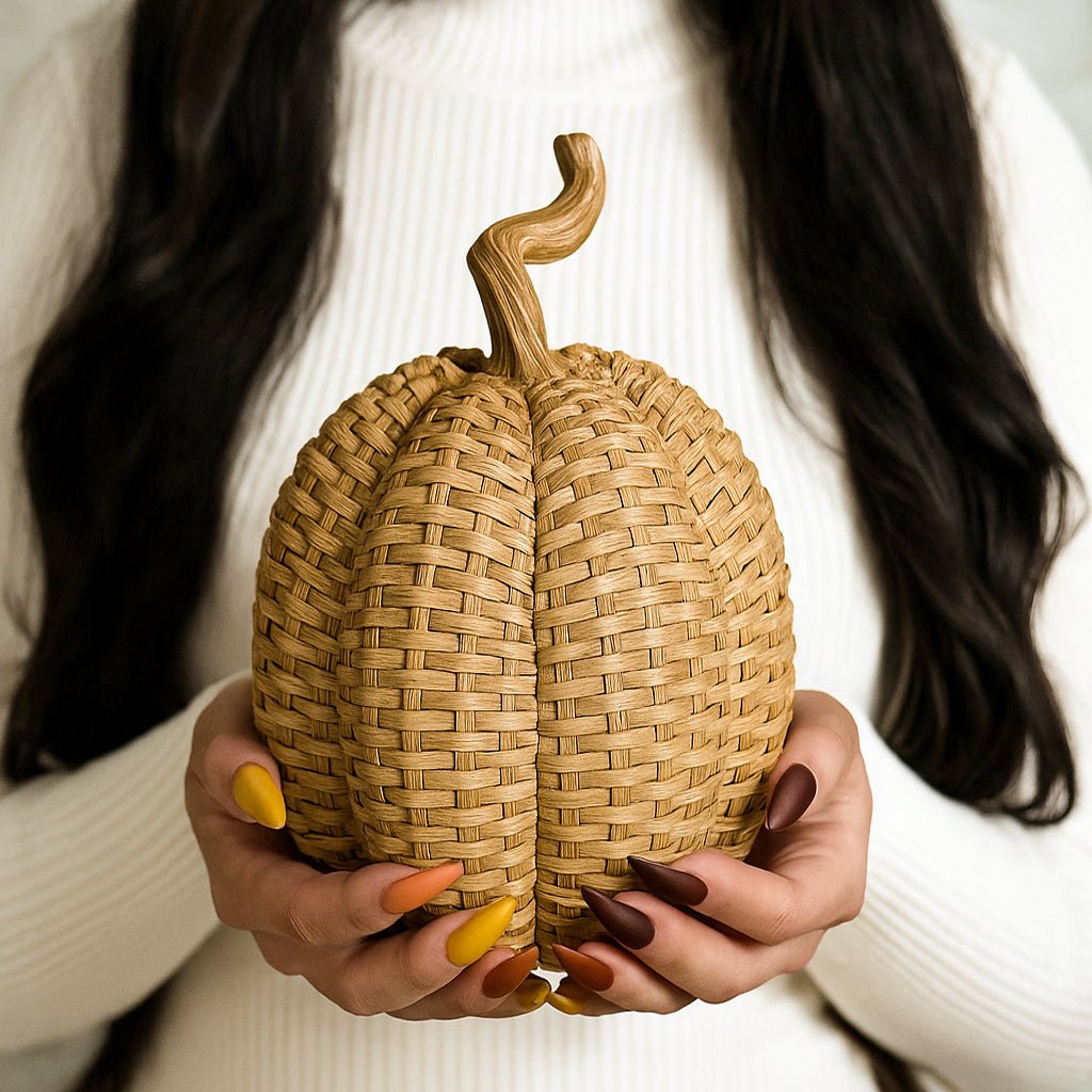 Rattan Pumpkins - Che Cose Belle