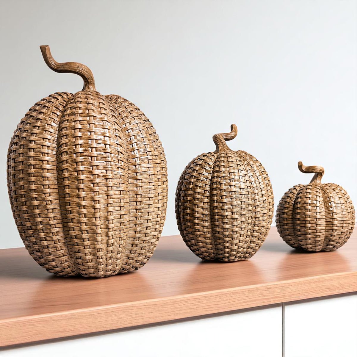 Rattan Pumpkins - Che Cose Belle