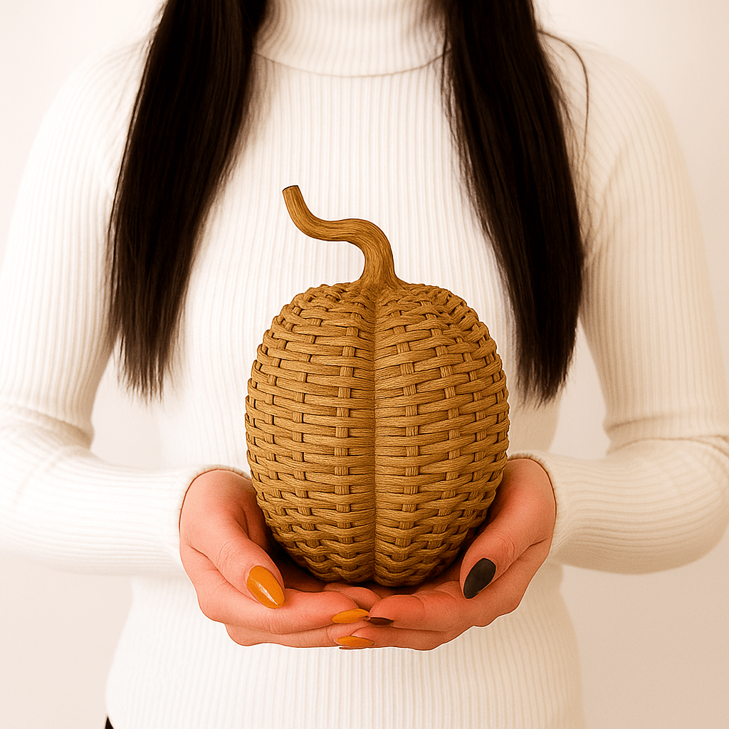 Rattan Pumpkins - Che Cose Belle