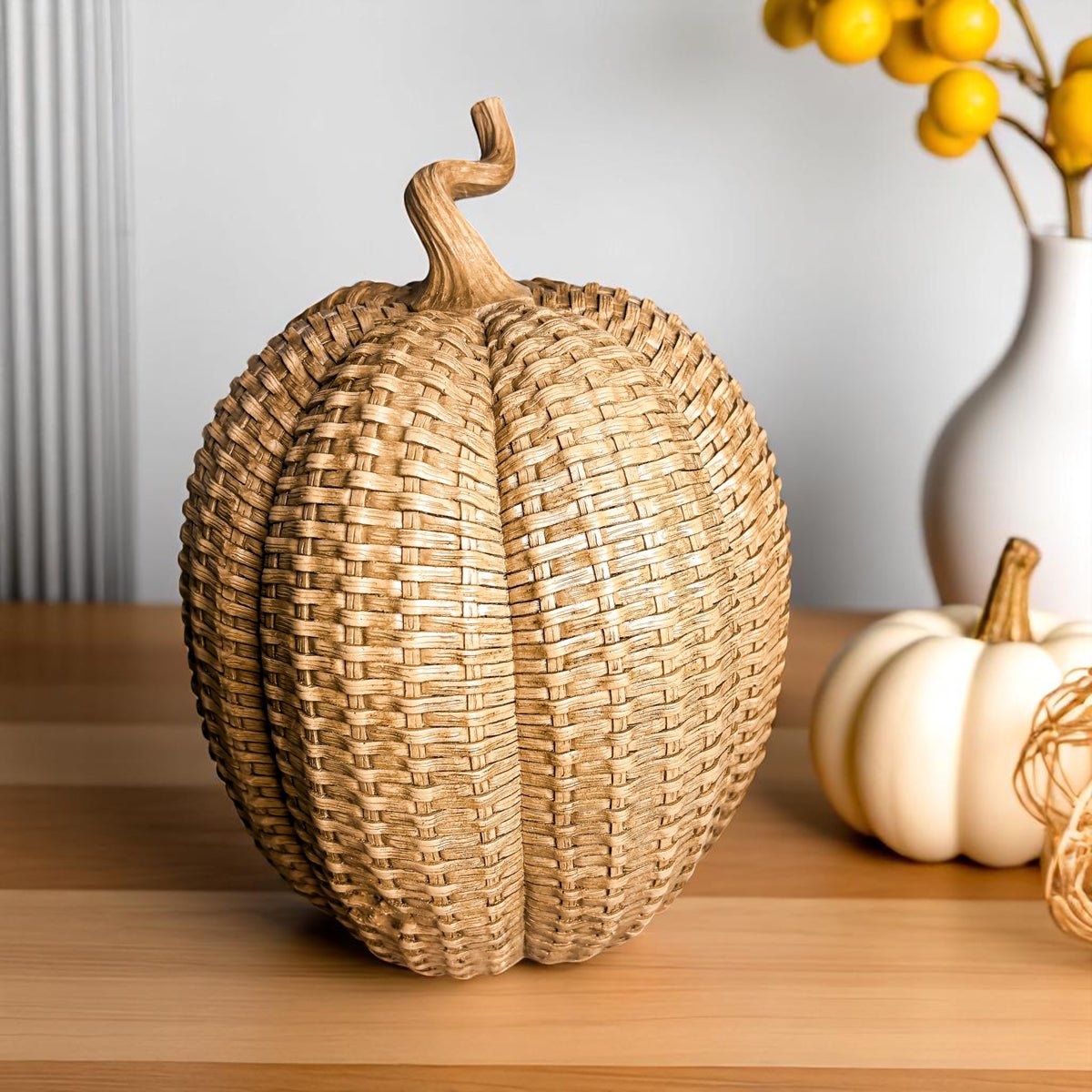 Rattan Pumpkins - Che Cose Belle