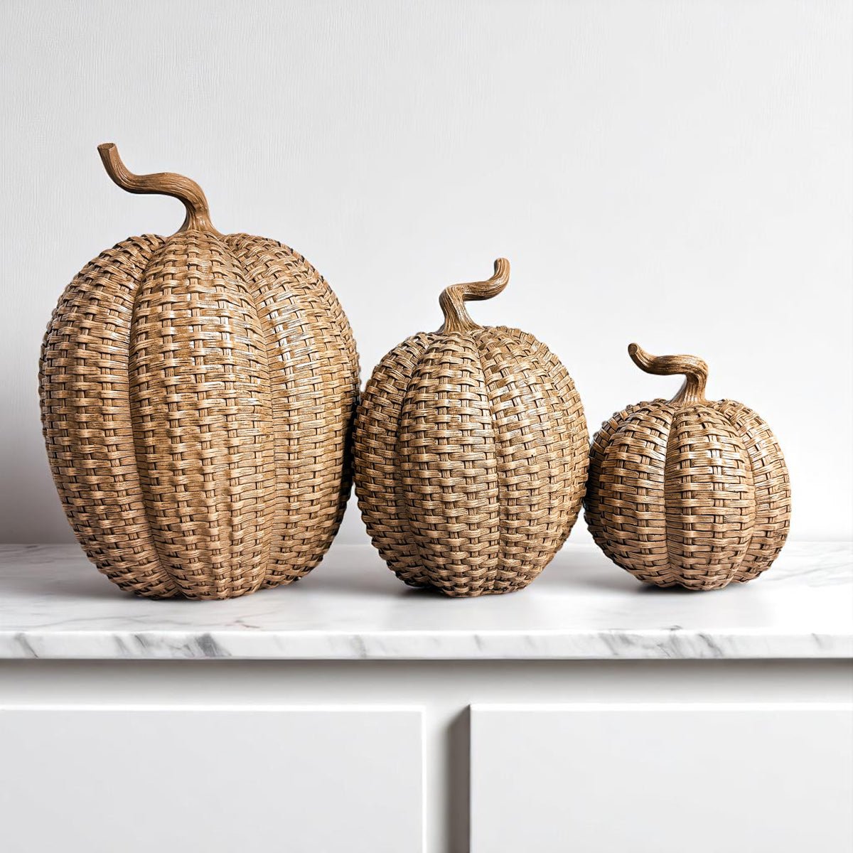 Rattan Pumpkins - Che Cose Belle