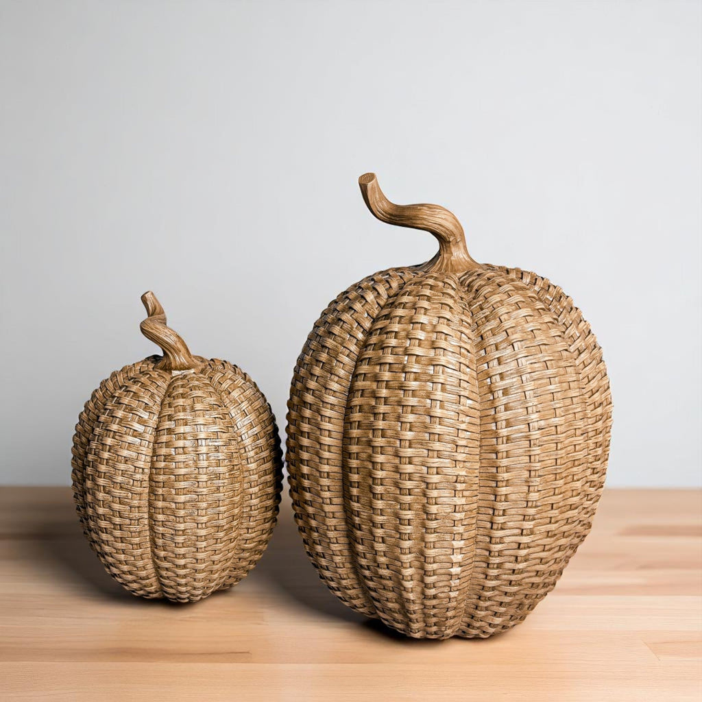 Rattan Pumpkins - Che Cose Belle