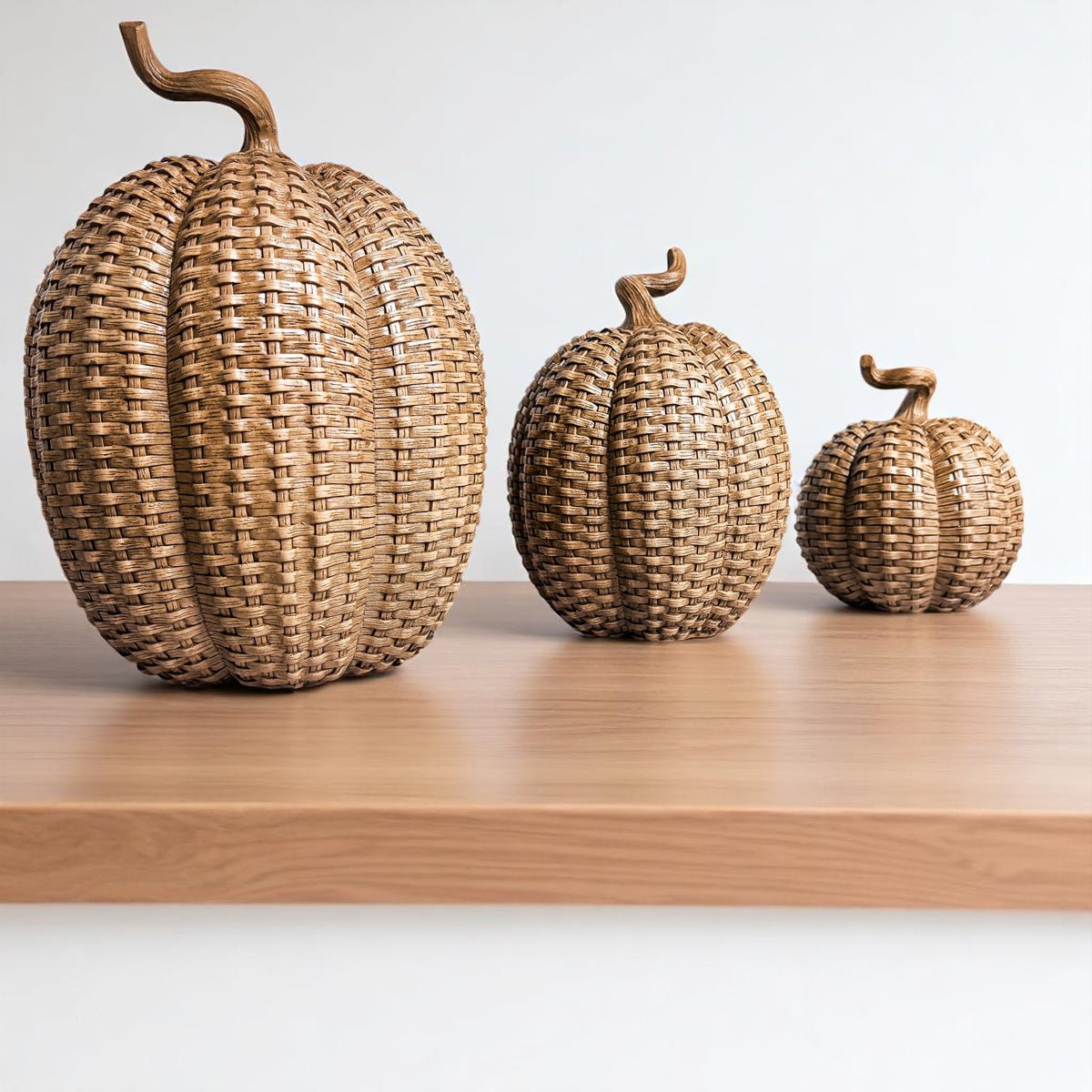 Rattan Pumpkins - Che Cose Belle