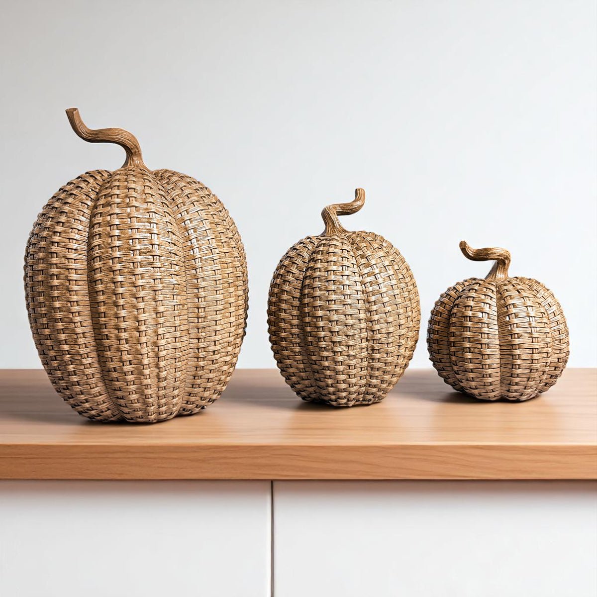 Rattan Pumpkins - Che Cose Belle