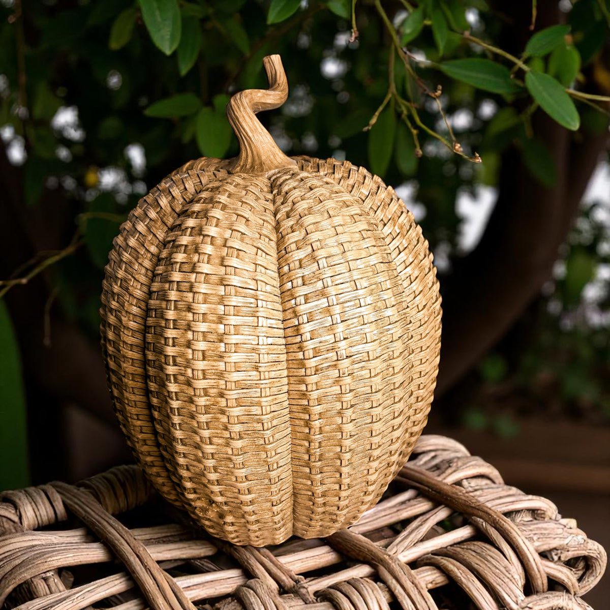 Rattan Pumpkins - Che Cose Belle