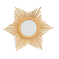 Rattan Starburst Wall Mirror Natural - Che Cose Belle