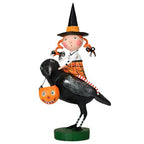 Raven's Flight Halloween Figurine by Lori Mitchell - Che Cose Belle