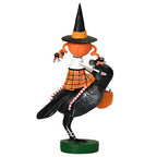 Raven's Flight Halloween Figurine by Lori Mitchell - Che Cose Belle