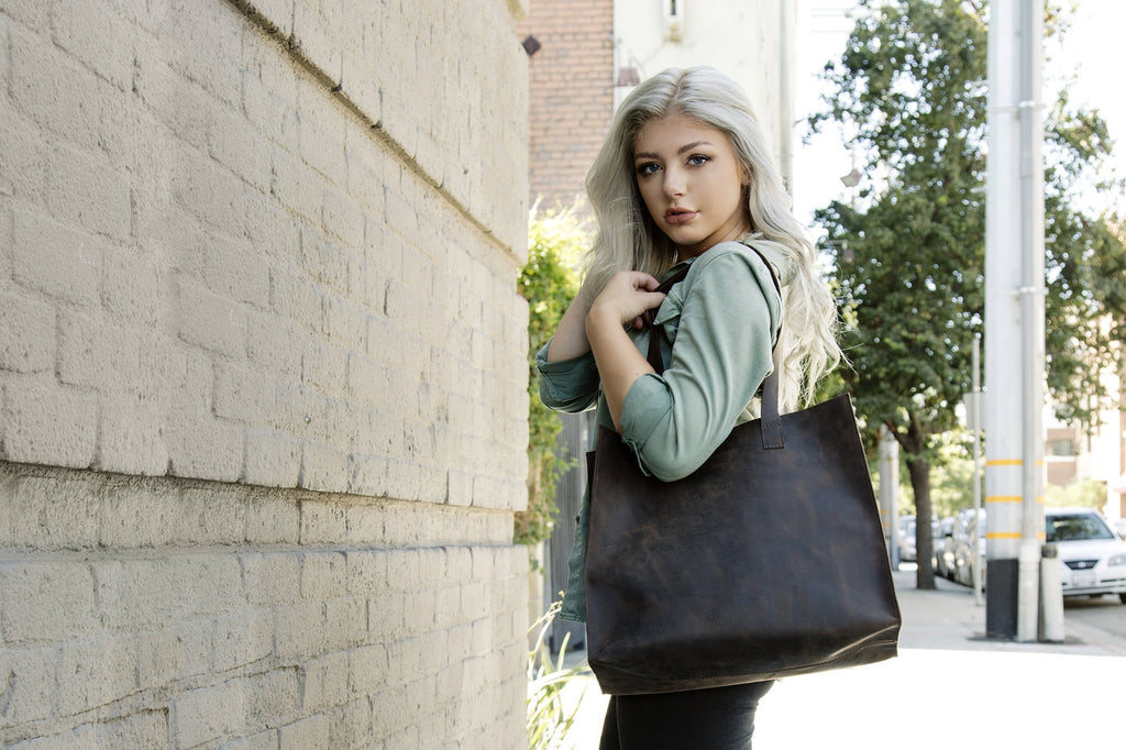 Raw Edge Tote - Che Cose Belle