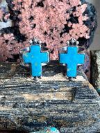 Raymond Coriz Sonoran Mountain Turquoise Cross Ring - Che Cose Belle