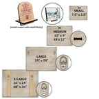 Ready When You Are Wooden Wall Art by Laura Seeley - Pets Dog and Cats Decor - 8511117B - Che Cose Belle