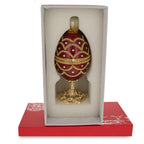 Real Eggshell Royal Inspired Musical Easter Egg 5.4 Inches - Che Cose Belle