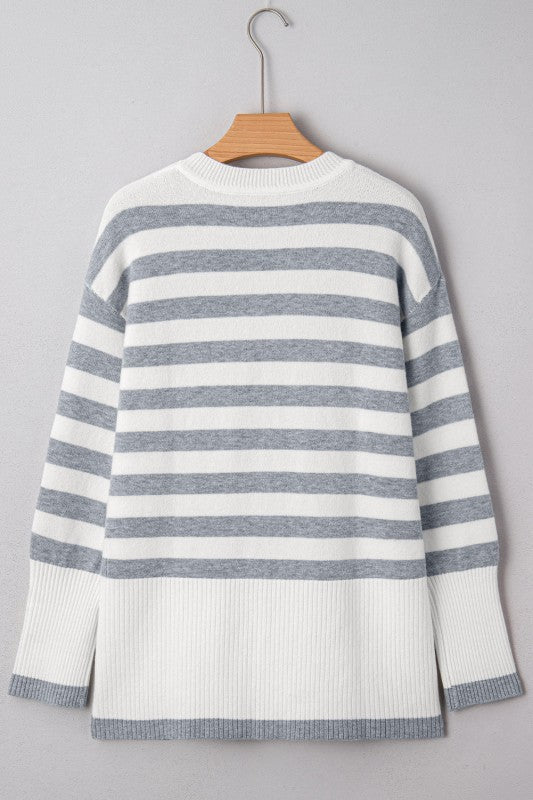 Rebecca Drop Shoulder Tunic Sweater - Che Cose Belle