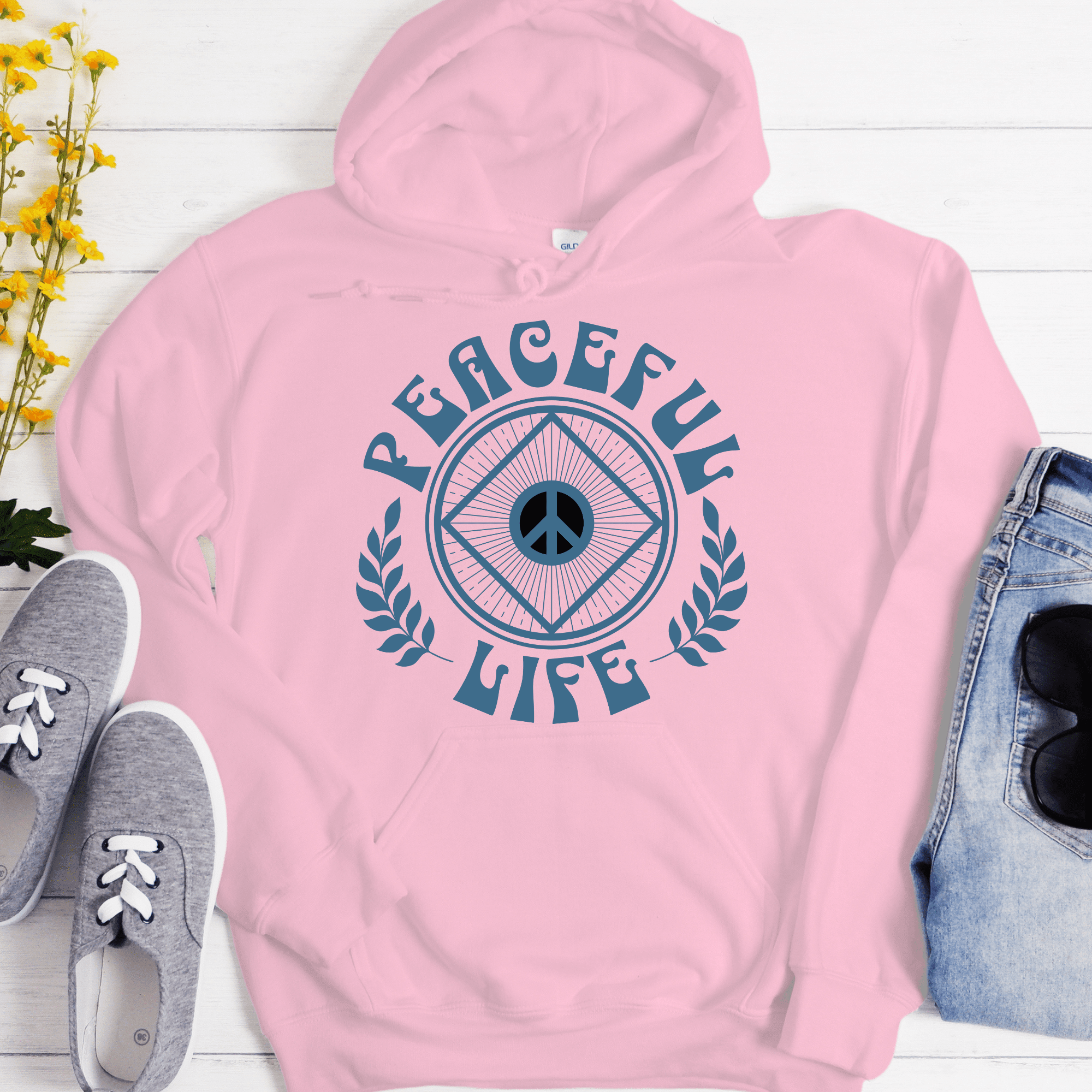 Recovery Hoodie | Inspiring Sobriety | Peaceful Life - Che Cose Belle