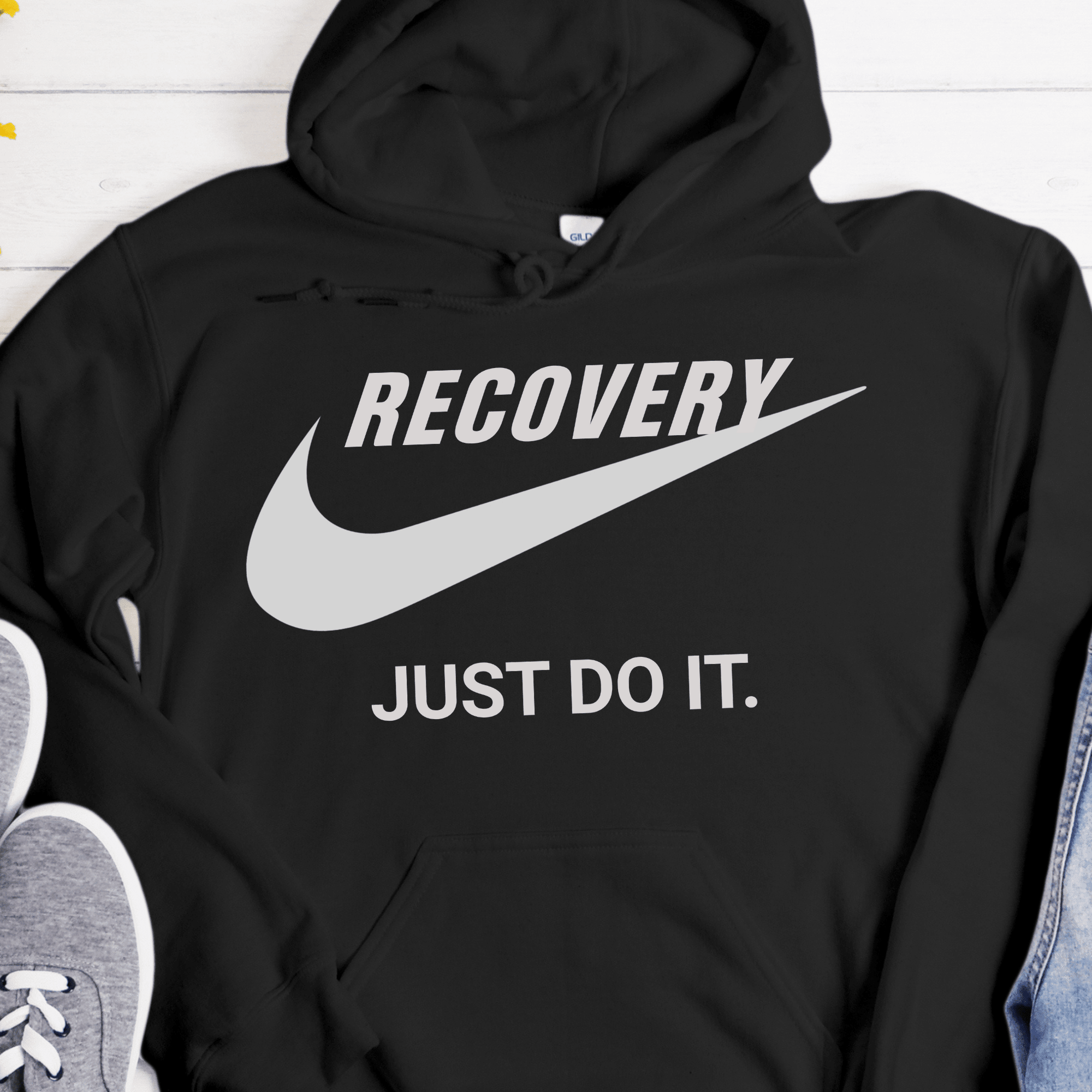 Recovery Hoodie | Inspiring Sobriety | Recovery - Just Do It - Che Cose Belle