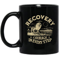 Recovery Mug | Inspiring Sobriety | Recovery - Courage In Every Step - Che Cose Belle