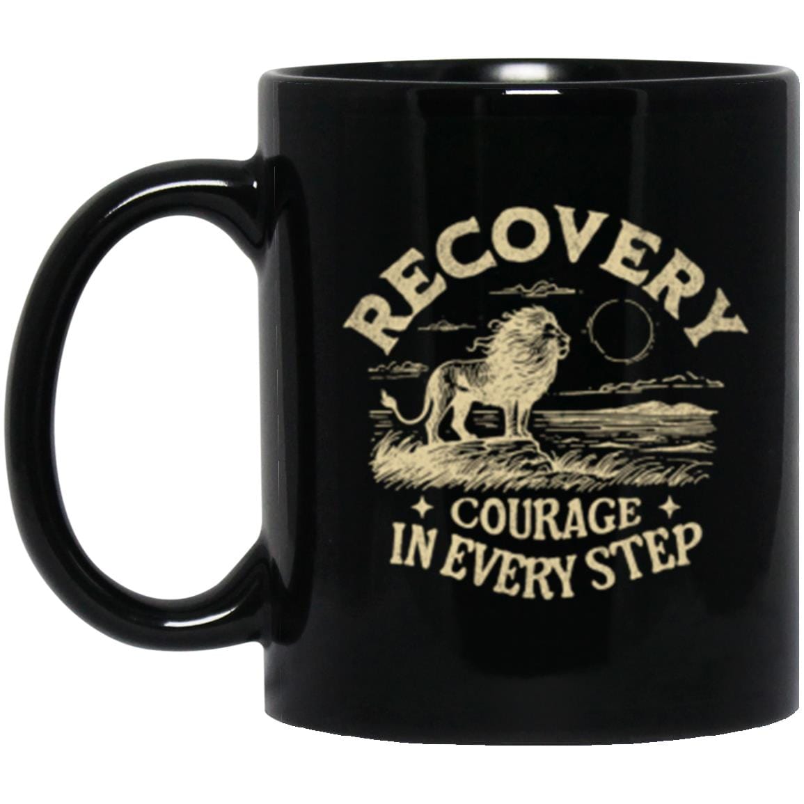 Recovery Mug | Inspiring Sobriety | Recovery - Courage In Every Step - Che Cose Belle