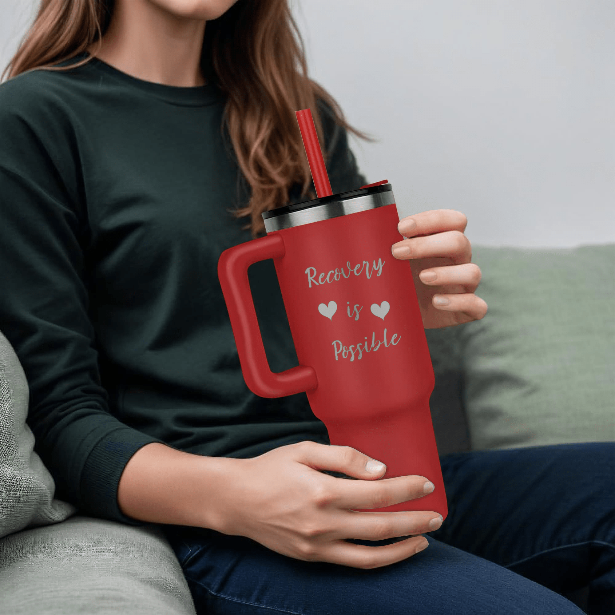 Recovery SS Tumbler | Inspiring Sobriety | Recovery Is Possible - Che Cose Belle