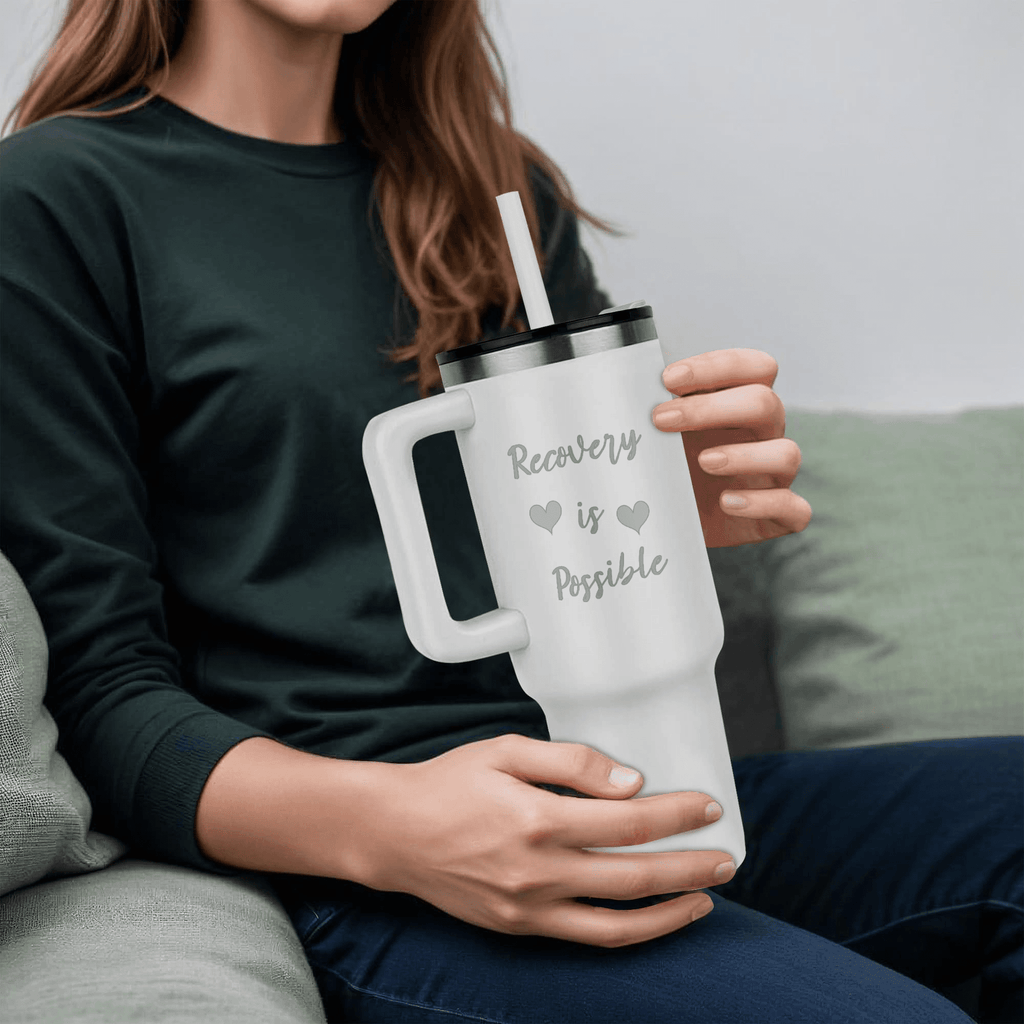 Recovery SS Tumbler | Inspiring Sobriety | Recovery Is Possible - Che Cose Belle