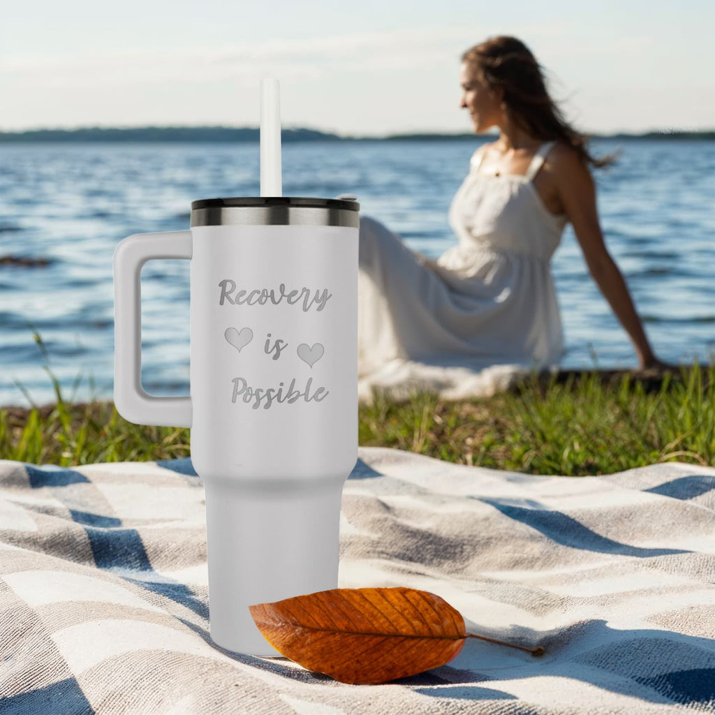 Recovery SS Tumbler | Inspiring Sobriety | Recovery Is Possible - Che Cose Belle